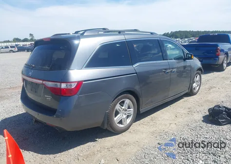 2013 Honda Odyssey Touring/Touring Elite from USA, damaged, VIN 5FNRL5H93DB041650